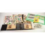 RING BINDER CONTAINING MAINLY GB AND SOME WORLD STAMPS circa 1952 onward to early 1980's, including;