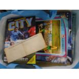 A LARGE QUANTITY OF MANCHESTER CITY PROGRAMMES (CONTENTS OF ONE BAG)