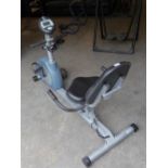 A CARL LEWIS EXERCISE BIKE