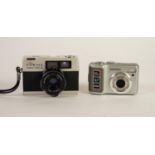 SAMSUNG COMPACT DIGITAL CAMERA with zoom lens 1.01 mega pixels and movie function in case and