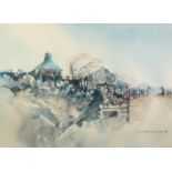 MALCOLM EDWARDS (TWENTIETH CENTURY) TWO ARTIST SIGNED LIMITED EDITION COLOUR PRINTS ?North Wales