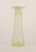 GERTRUDE JEKYLL FOR WHITEFRIARS GLASS, MUNSTEAD OPALINE VASE, 10? (25.4cm) high C/R- good