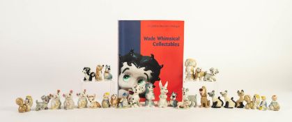 TWENTY EIGHT WADE WHIMSIES, including Disney characters; Murray (Pat) WADE WHIMSICAL COLLECTABLES,