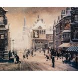 BRIAN SHIELDS (BRAAQ) SET OF FOUR ARTIST SIGNED COLOUR PRINTS Seasons Numbered 120/500 (winter 141/