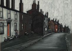 D. JOHNSON (TWENTIETH CENTURY) PASTEL DRAWING Hollins Bush Public House, Bury Signed and dated (19)