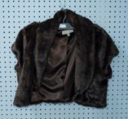 A 'MISTER MONTY' FUR JACKET, A LEOPARD SKIN FAUX FUR COAT, TWO OTHER FAUX FUR JACKETS, AND TWO PAIRS