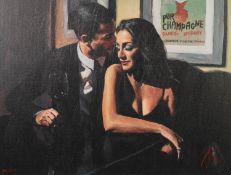 FABIAN PEREZ (b.1967) ARTIST SIGNED LIMITED EDITION COLOUR PRINT ?Proposal at Hotel du Vin?, (90/