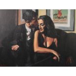 FABIAN PEREZ (b.1967) ARTIST SIGNED LIMITED EDITION COLOUR PRINT ?Proposal at Hotel du Vin?, (90/