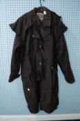 DRIZA-BONE, AUSTRALIAN, THREE WAXED COTTON JACKETS, ALL 4XL, ?SHORT COAT?, JACKET and a GILET/