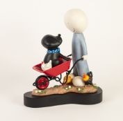 DOUG HYDE (b.1972) LIMITED EDITION ?COLD CAST PORCELAIN? MOULDED SCULPTURE ?Daisy Trail?, (339/595),