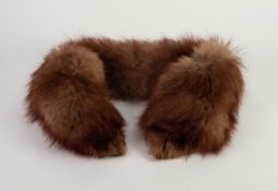 A FOX FUR STOLE