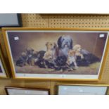 NIGEL HUMMINGS ARTIST SIGNED, COLOUR PRINT 'FRIENDS FOR LIFE'