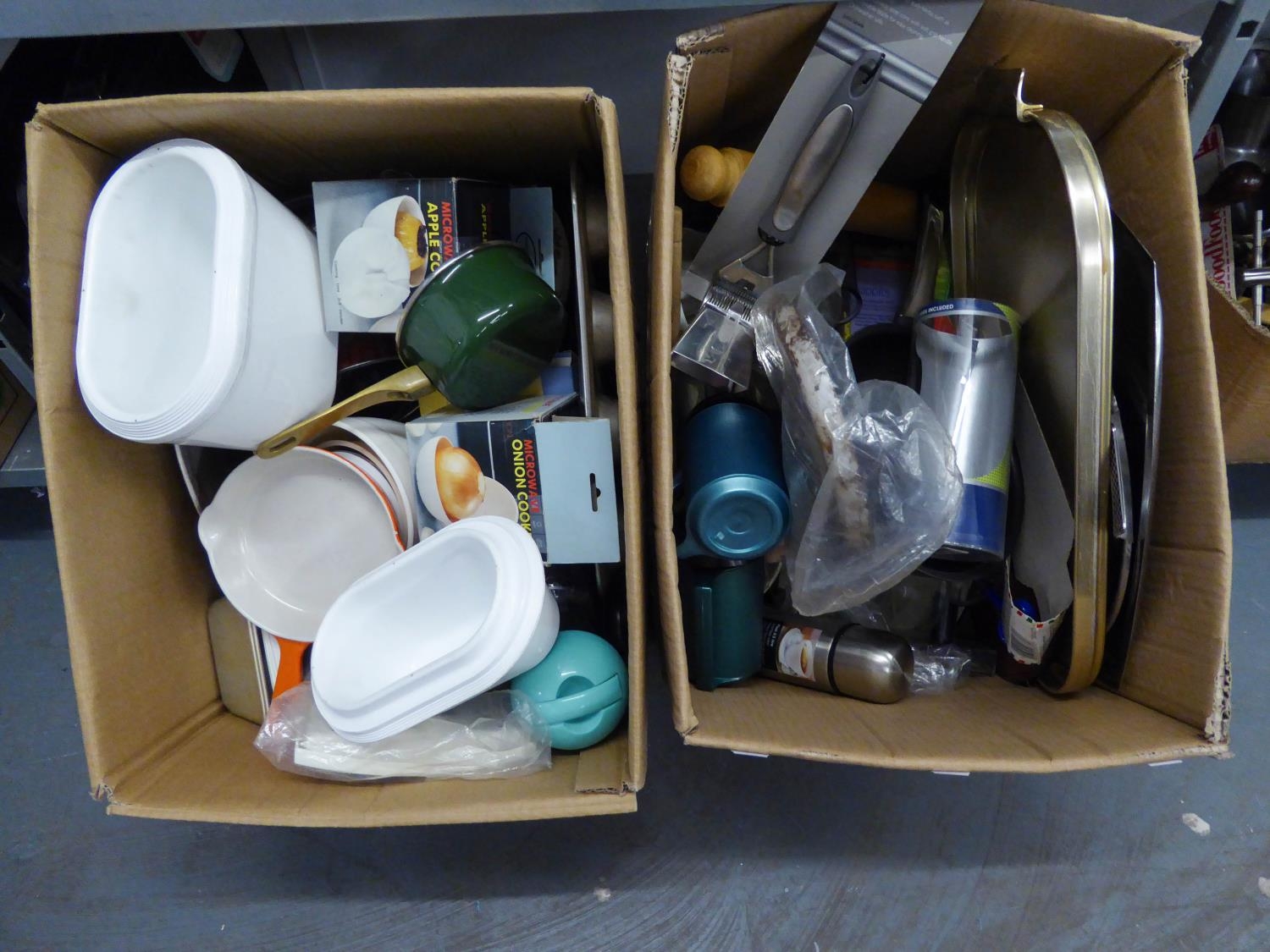 QUANTITY OF PANS, KITCHEN UTENSILS AND SUNDRIES