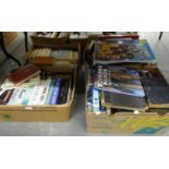 LARGE QUANTITY OF MIXED NON FICTION AND FICTION TITLES, VARIOUS ERAS, AUTHORS AND SUBJECT MATTER,