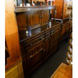 SEVENTEENTH CENTURY STYLE OAK COURT CUPBOARD