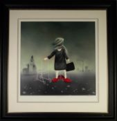 MACKENZIE THORPE (b.1956) ARTIST SIGNED LIMITED EDITION COLOUR PRINT ?Sunday Best?, (35/295), with