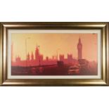 ?ROLF HARRIS (b.1930) ARTIST SIGNED LIMITED EDITION COLOUR PRINT ON CANVAS 'Fifties Rush Hour?, (