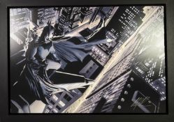 ALEX ROSS (b.1970) FOR DC COMICS ARTIST SIGNED LIMITED EDITION COLOUR PRINT ?Batman: Knight over