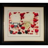 MACKENZIE THORPE (b.1956) ARTIST SIGNED LIMITED EDITION COLOUR PRINT ?Dancing in Love?, (56/295),