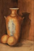 A. GABLER (Early Twentieth Century)  WATERCOLOURS, TWO  Still lifes, each signed and dated 1916