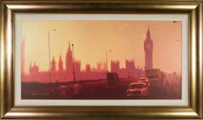 ?ROLF HARRIS (b.1930) ARTIST SIGNED LIMITED EDITION COLOUR PRINT ON CANVAS Fifties Rush Hour?, (