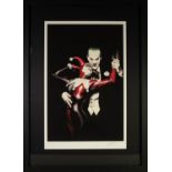 ALEX ROSS (b.1970) FOR DC COMICS ARTIST SIGNED LIMITED EDITION COLOUR PRINT ?Tango with Evil?, (