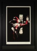 ALEX ROSS (b.1970) FOR DC COMICS ARTIST SIGNED LIMITED EDITION COLOUR PRINT ?Tango with Evil?, (