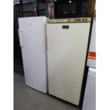 A LARGE BEKO FRIDGE AND A LARGE BOSCH UPRIGHT FREEZER (2)