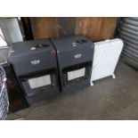 TWO HSC ELITE PORTABLE GAS HEATERS AND AN OIL FILLED RADIATOR (3)