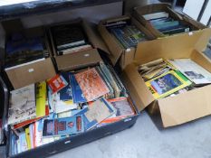 LARGE QUANTITY OF MISC NON-FICTION BOOKS INCLUDING; HISTORY, TOURISM, ORDNANCE SURVEY MAPS ETC... (6