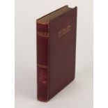 CHARLOTTE BRONTE, Currer Bell- Shirley, A Tale, pub Ricard Edward King, circa 1910, bound in
