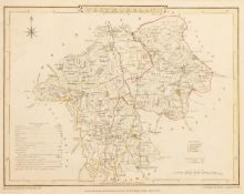 THREE ANTIQUE MAPS: TWO BY JOHN CARY CUMBERLAND, 10 ½? X 8 ¼? (26.6cm x 21cm) WESTMORELAND, hand