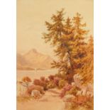 BRITISH SCHOOL (early 20th Century) PAIR OF WATERCOLOUR DRAWINGS Lakeland scenes Unsigned 14 1/4in x