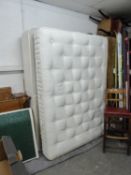 HARRISON ?BOUCLE 3000? DOUBLE DIVAN BED, WITH INTERIOR SPRING MATTRESS, 4?6? WIDE