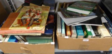A SELECTION OF BOOKS, VARIOUS AUTHORS AND SUBJECTS (2 BOXES)