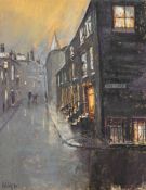 WILDE (Modern) PASTEL DRAWING Northern street scene Signed Wilde and dated (19)'93 lower left 13 1/