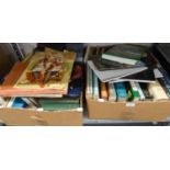A SELECTION OF BOOKS, VARIOUS AUTHORS AND SUBJECTS (2 BOXES)