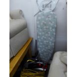 HOOVER TROLLEY VACUUM CLEANER AND AN IRONING BOARD
