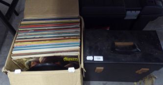 SELECTION OF VINYL RECORDS, TO INCLUDE; ELVIS IS BACK, RCA, SF5060, MONKEES - PISCES, AQUARIUS,