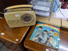 REVISED 1978 ?THE BEATLES?, AN ILLUSTRATED RECORD BOOKLET and a VINTAGE BUSH TYPE TR 82C RADIO,