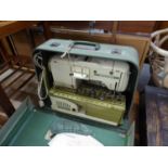 BERNINA ?730 RECORD? ELECTRIC AUTOMATIC ZIGZAG SEWING MACHINE, IN PORTABLE CASE, WITH INSTRUCTION