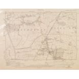 TWO ORDNANCE SURVEY MAPS, LEYLAND Lancashire Sheet 69 S.W. 1931 and BRETHERTON & CROSTON, Lancashire