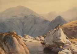 WILLIAM HEATON COOPER (1903-1995) ARTIST SIGNED LITHOGRAPH ?A Langdale Beck? 10 ¾? x 15 ½? (27.3cm x