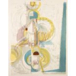 NORMAN JAQUES (1922-2014) TWO LIMITED EDITION COLOUR PRINTS ?Double Focus?, (7/10), signed 28 ¾? x