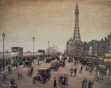 ARTHUR DELANEY (1927 - 1987) PAIR OF LIMITED EDITION COLOUR PRINTS Ardwick Empire and Blackpool