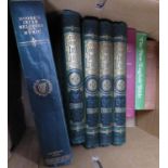 Charles A Read- The Cabinet of Irish Literature, 4 vol, Blackie & Son, in original green and gilt