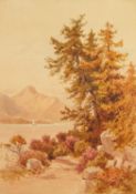 BRITISH SCHOOL (early 20th Century) PAIR OF WATERCOLOUR DRAWINGS Lakeland scenes Unsigned 14 1/4in x