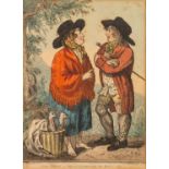 AFTER J.S. ROWLAND AND OTHERS THREE NINETEENTH CENTURY COLOURED LITHOGRAPHS ?Jenny Jones? with