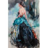 ANNA RAZUMOVSKAYA, (MODERN) ARTIST SIGNED LIMITED EDITION COLOUR PRINT ON CANVAS ?Woven Dreams