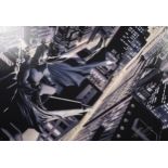 ALEX ROSS (b.1970) FOR DC COMICS ARTIST SIGNED LIMITED EDITION COLOUR PRINT ?Batman: Knight over